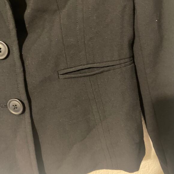 Express Design Studio Black Blazer & Skirt Set Size 4/8 - Picture 10 of 10